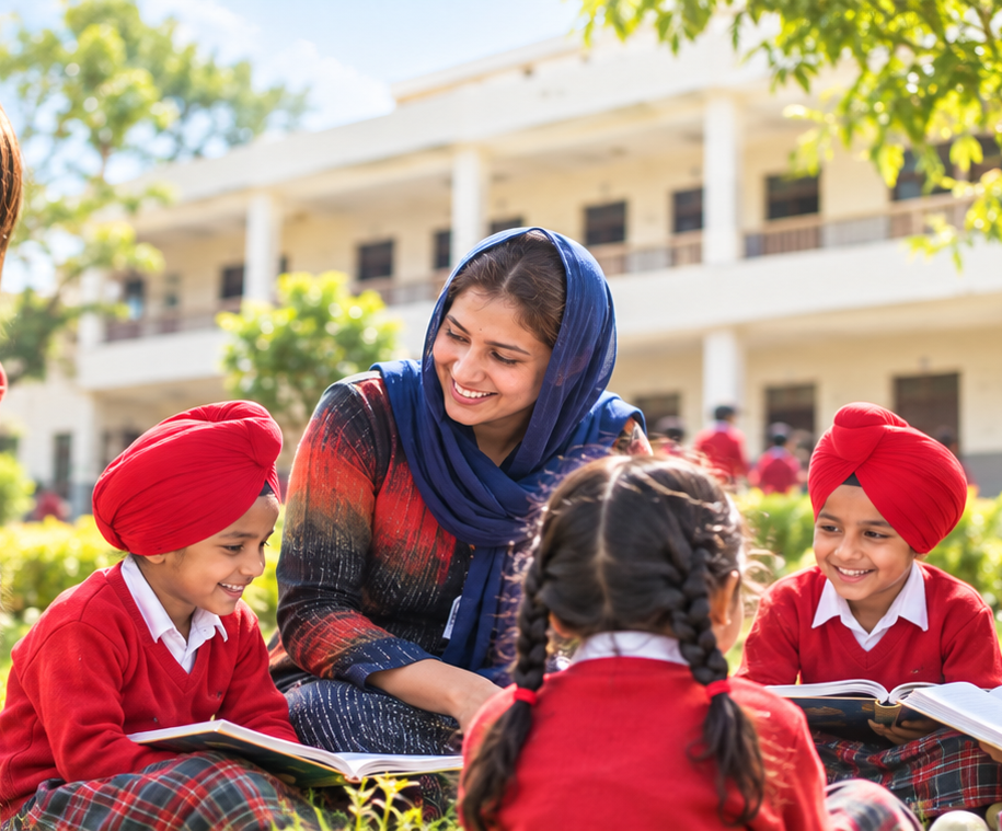 Children supported through education